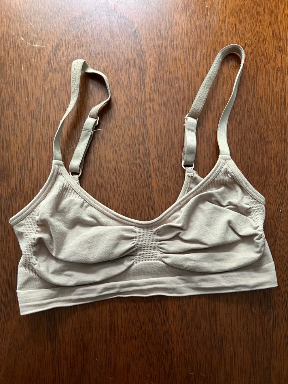 Skims Seamless Comfort Bralette in Light Tan